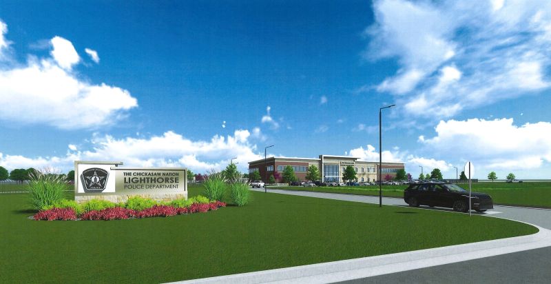 Construction of new Chickasaw Lighthorse Police headquarters begins in Ada
